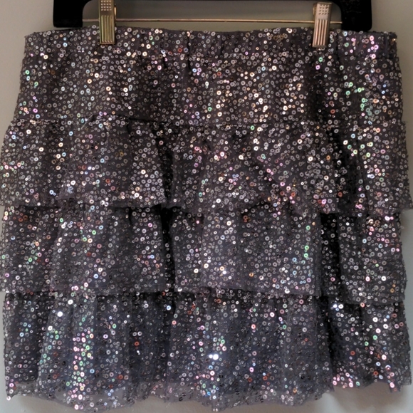 Express sequin mini skirt - Picture 3 of 3